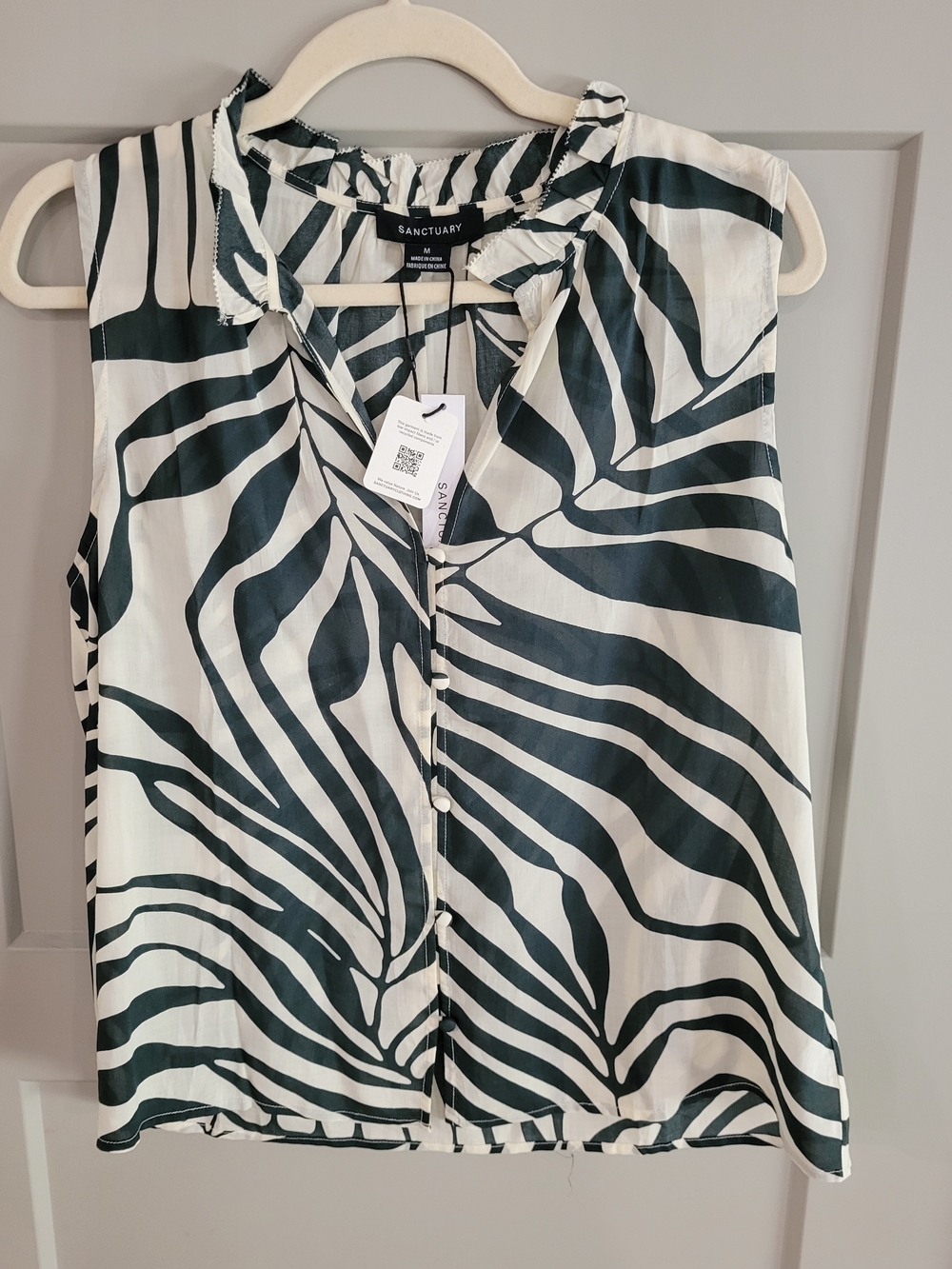 NWT Sanctuary Summer Lovin' Sleeveless Lyocell Top Size M